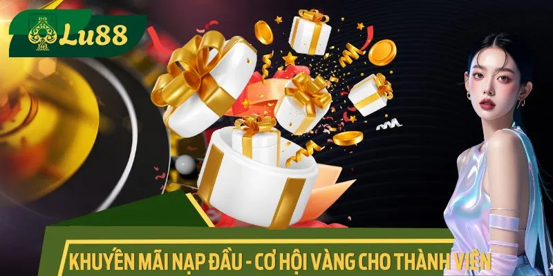 Khuyến Mãi Nạp Đầu - Cơ Hội Vàng Cho Thành Viên Lu88